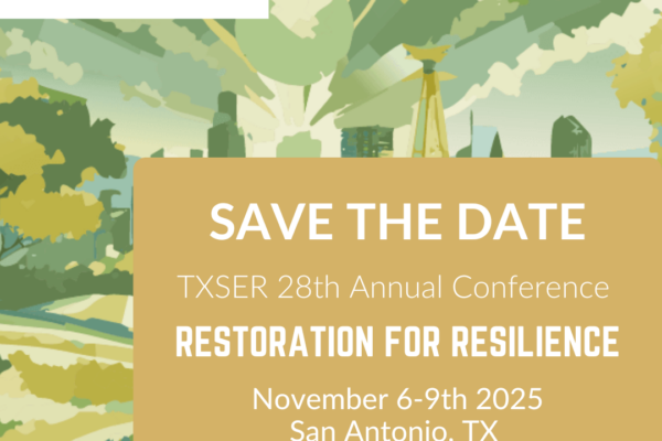 Save the date poster