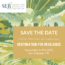 Save the date poster